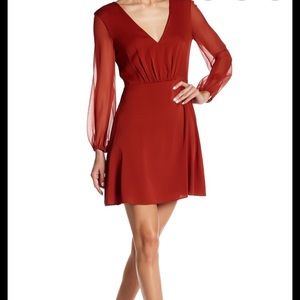 Alice + Olivia Cary Dress in Copper